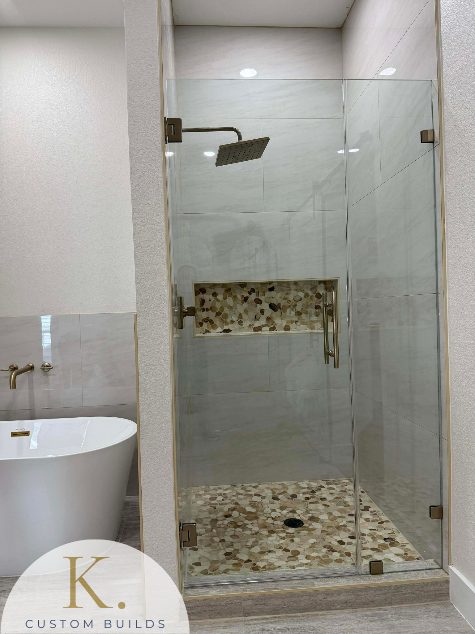 Shower & Tub Combo — Full Bathroom Suite Installation in Josephine, TX remodel 2025